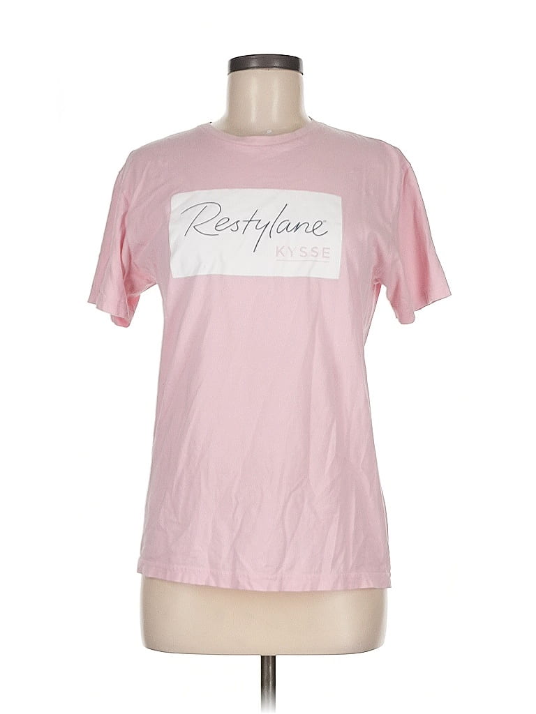 Pre-owned Next Level Apparel Short Sleeve T-shirt In Pink