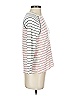 ATM 100% Cotton Stripes White 3/4 Sleeve T-Shirt Size S - photo 3