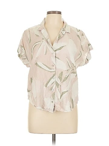 Cloth & Stone Short Sleeve Blouse (view 1)