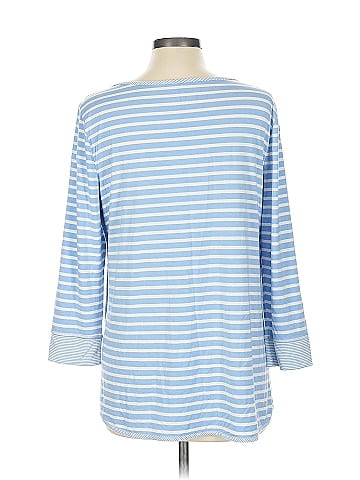 T by Talbots 3/4 Sleeve T-Shirt (view 2)