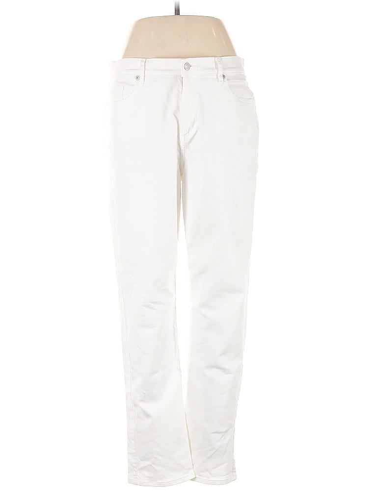 Pre-owned Ann Taylor Loft Jeans In White