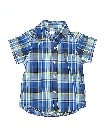 Carter's Short Sleeve Button-Down Shirt (view 1)