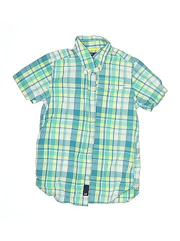 Gap Kids Outlet Short Sleeve Button-Down Shirt (view 1)