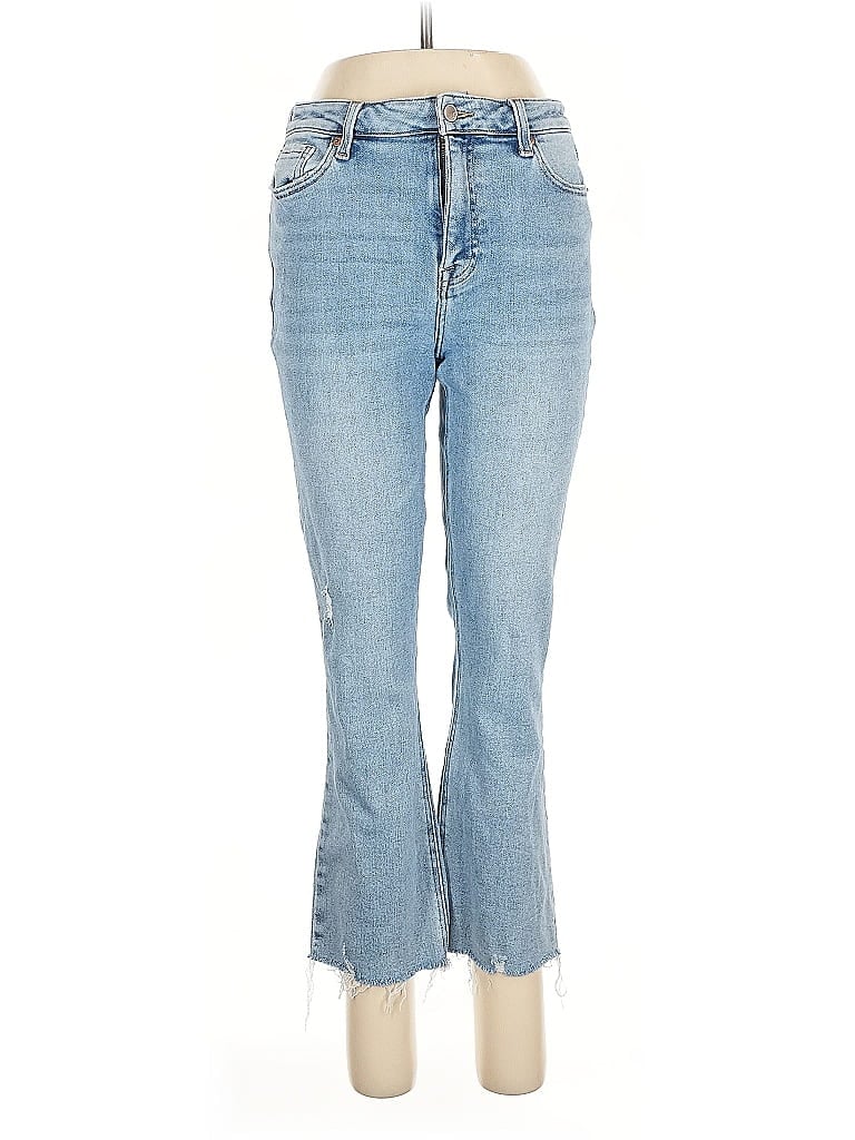 Cosmic Blue Love Hearts Blue Jeans Size 30 waist - photo 1