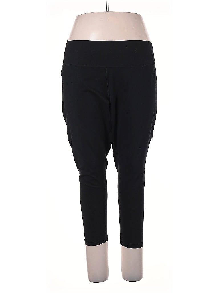 Pre-owned Gap Fit Active Pants In Black