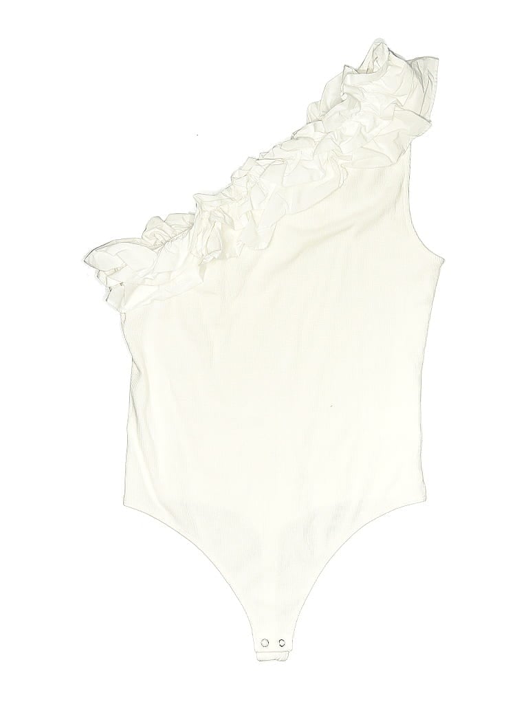 Pre-owned Express Bodysuit In White