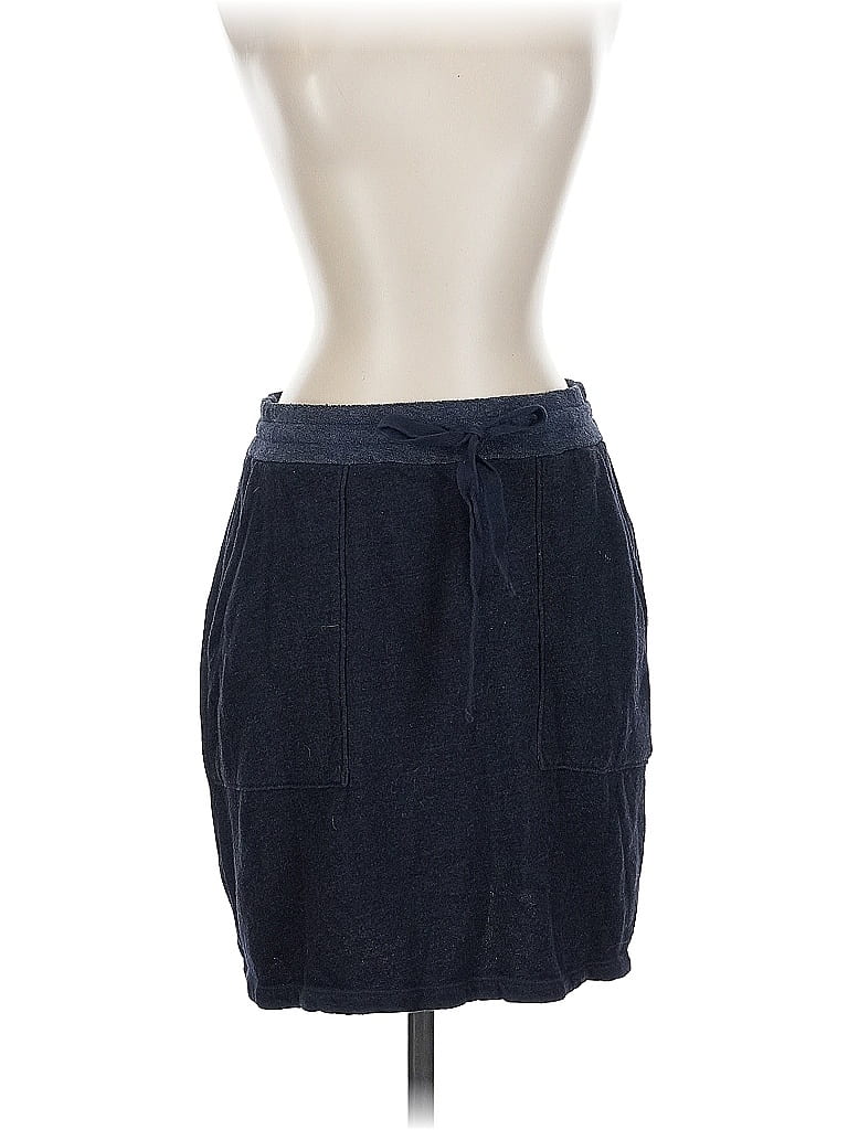 Pre-owned Three Dots Casual Skirt In Gray