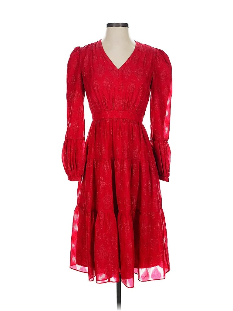 Pre-owned Gal Meets Glam Cocktail Dress In Red