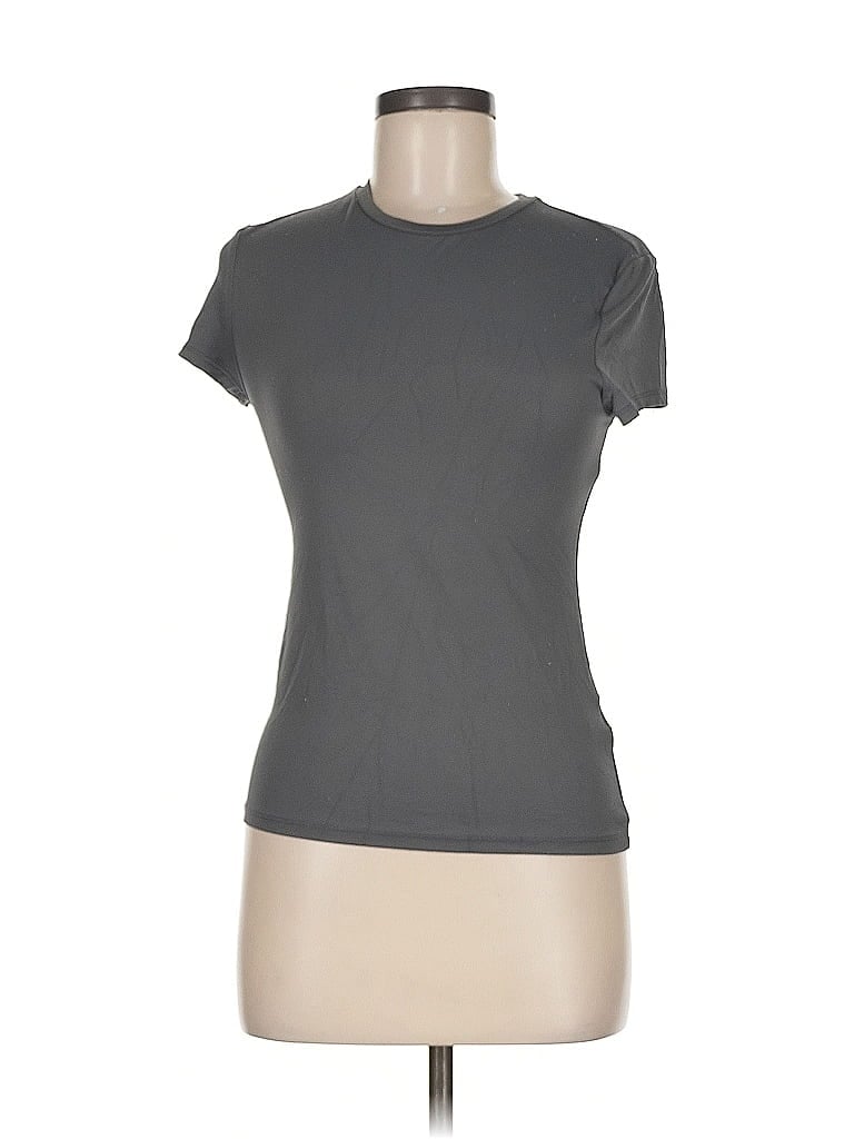 Pre-owned Unbranded Active T-shirt In Gray