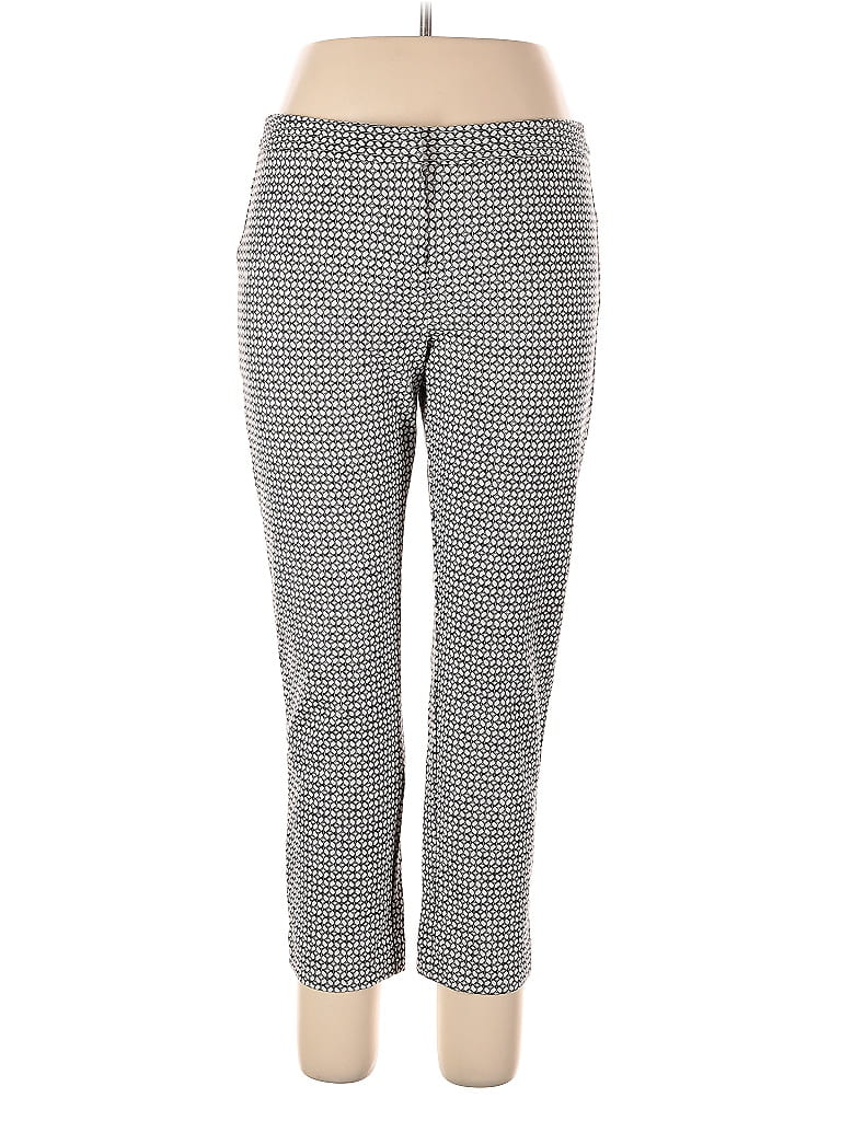 Pre-owned Amanda + Chelsea Casual Pants In Gray