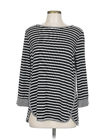 T by Talbots 3/4 Sleeve T-Shirt (view 1)