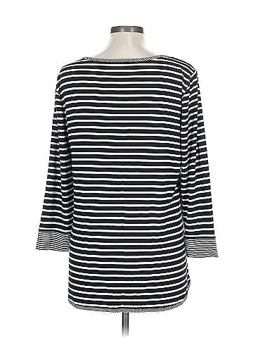 T by Talbots 3/4 Sleeve T-Shirt (view 2)