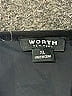Worth New York 100% Silk Black 3/4 Sleeve Silk Top Size XL - photo 4