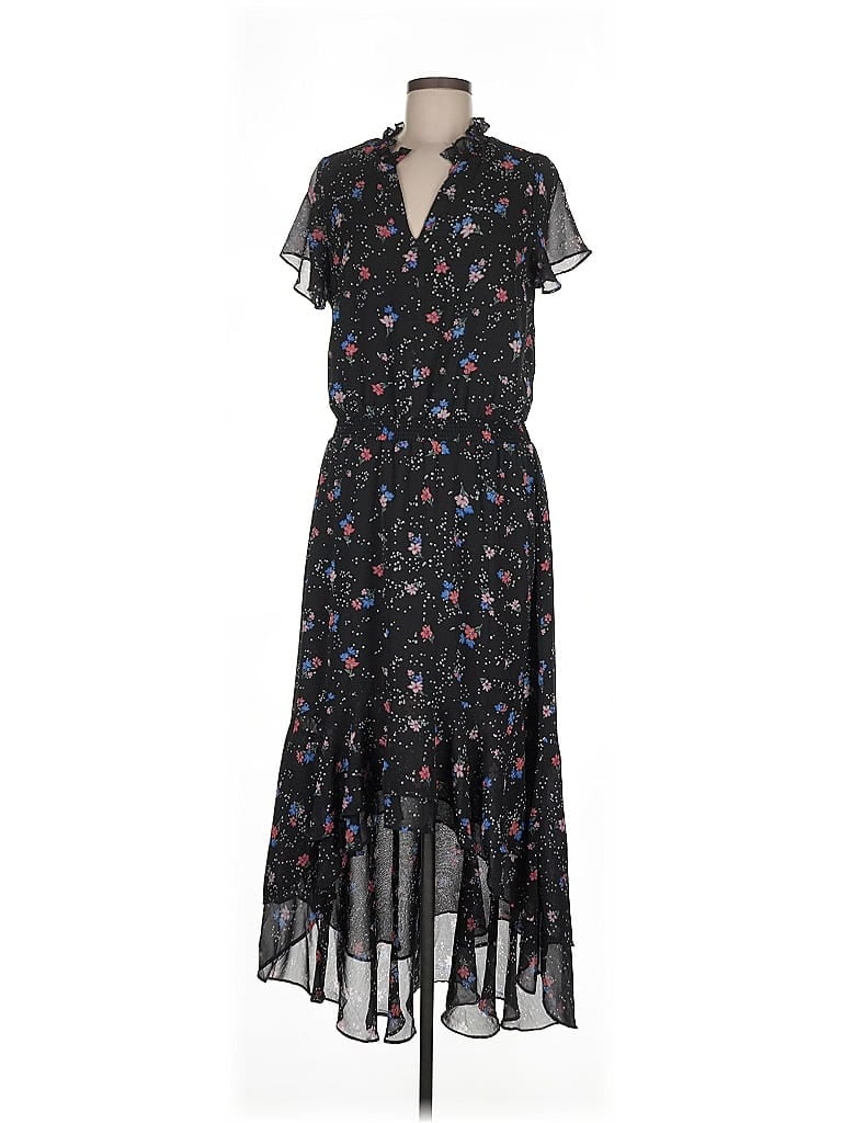 Pre-owned 1.state Casual Dress In Black