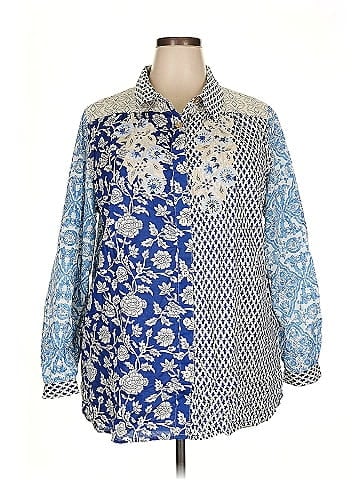 Soft Surroundings 3/4 Sleeve Blouse (view 1)