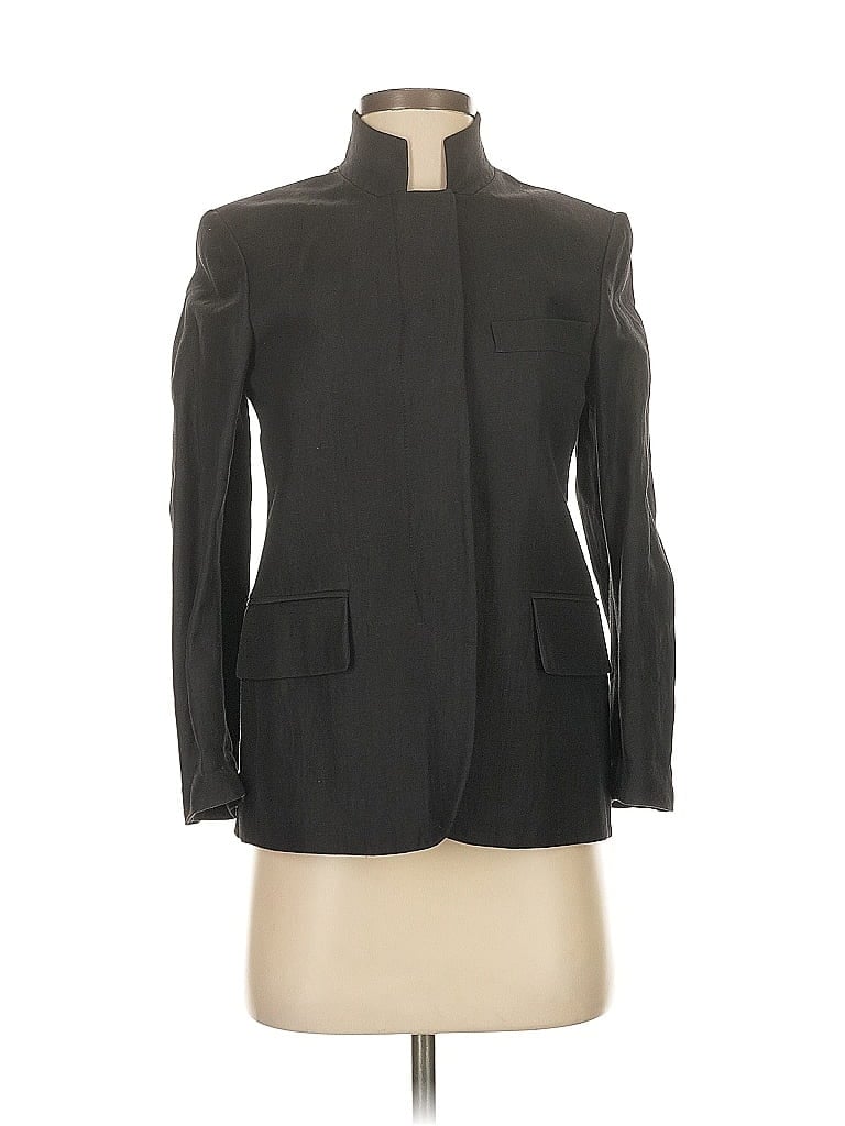 Pre-owned Assorted Brands Blazer Jacket In Gray