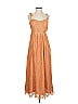 Jonathan Simkhai 100% Polyester Orange Casual Dress Size 0 - photo 1