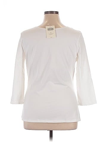Boston Proper 3/4 Sleeve T-Shirt (view 2)
