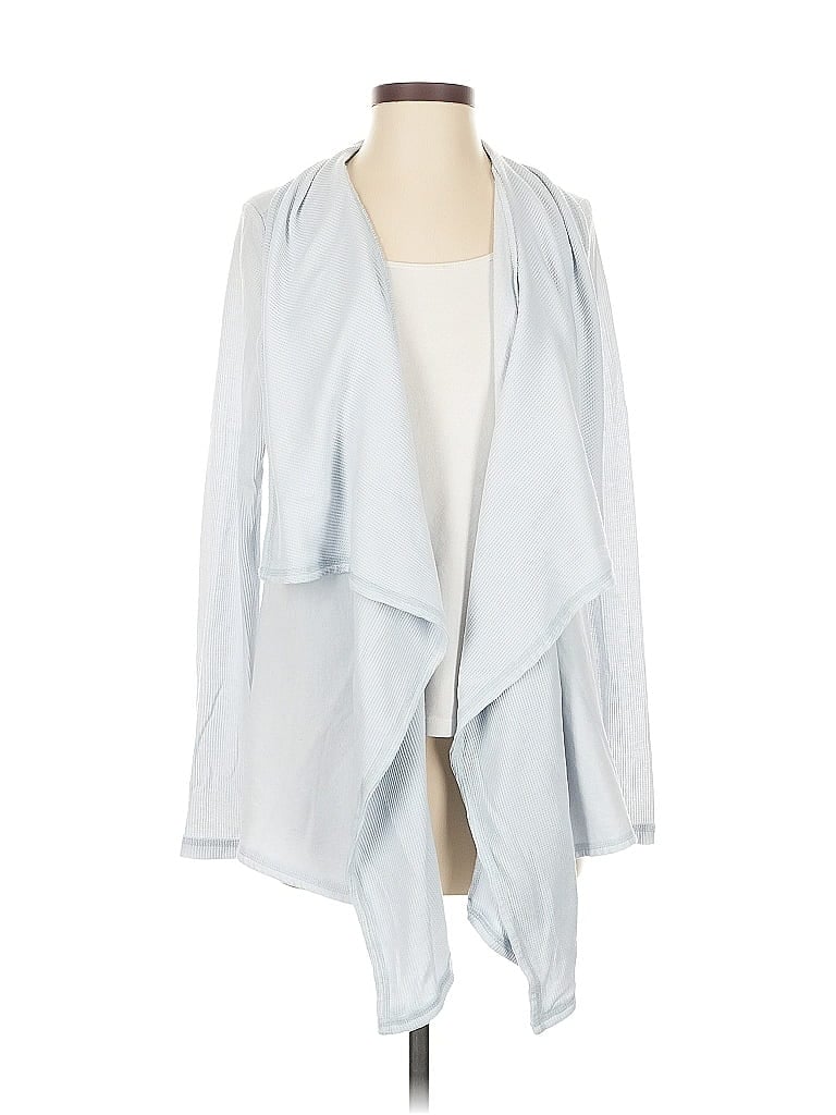 Pre-owned Donna Karan Cardigan Sweater In Blue