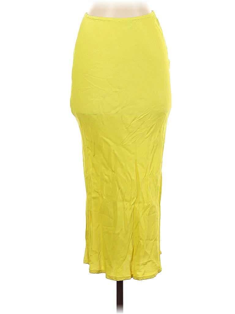 Pre-owned Conditions Apply Casual Skirt In Yellow