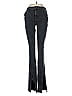 Zara Chevron-herringbone Black Jeans Size 6 - photo 1