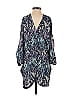 BCBGMAXAZRIA 100% Polyester Paisley Blue Romper Size XS - photo 2