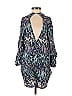 BCBGMAXAZRIA 100% Polyester Paisley Blue Romper Size XS - photo 1