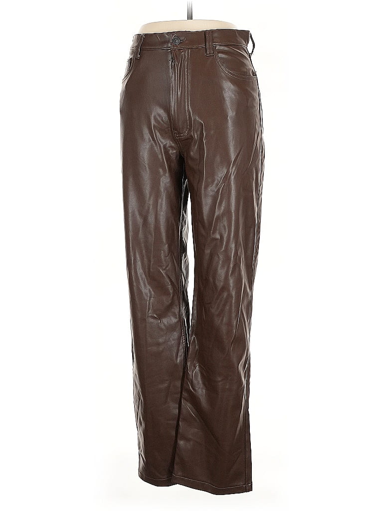 Pre-owned Abercrombie & Fitch Casual Pants In Brown