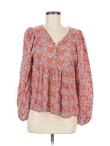 Solitaire Long Sleeve Blouse (view 1)