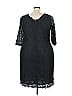 Roaman's Black Cocktail Dress Size 22 - photo 3