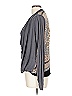 Mystree Gray Long Sleeve Blouse Size L - photo 4