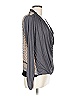Mystree Gray Long Sleeve Blouse Size L - photo 3