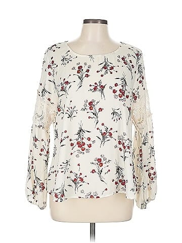 Allison Joy 3/4 Sleeve Blouse (view 1)
