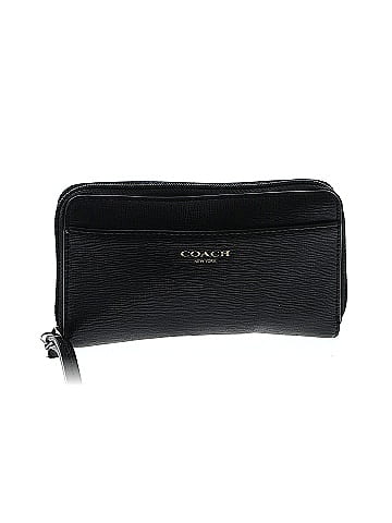 Coach Factory Leather Wristlet (view 1)