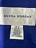Donna Morgan Solid Blue Casual Dress Size 10 - photo 8