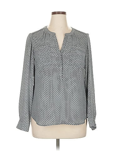 Roz & Ali Long Sleeve Blouse (view 1)
