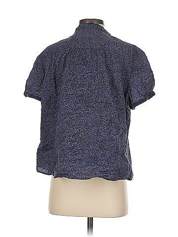 Talbots Short Sleeve Button-Down Shirt (view 2)