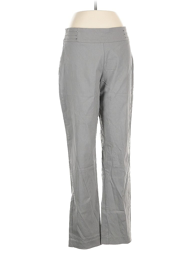 Pre-owned Jm Collection Active Pants In Gray
