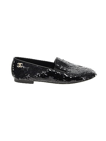 Chanel Sequin CC Loafers (view 1)