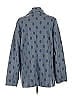 Eva Franco Polka Dots Blue Blazer Size L - photo 2