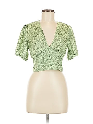 Stradivarius Short Sleeve Blouse (view 1)