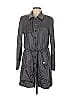 Worth New York Gray Trenchcoat Size M - photo 1