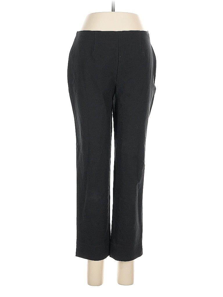 Pre-owned Lands' End Dress Pants In Black