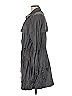 Worth New York Gray Trenchcoat Size M - photo 4