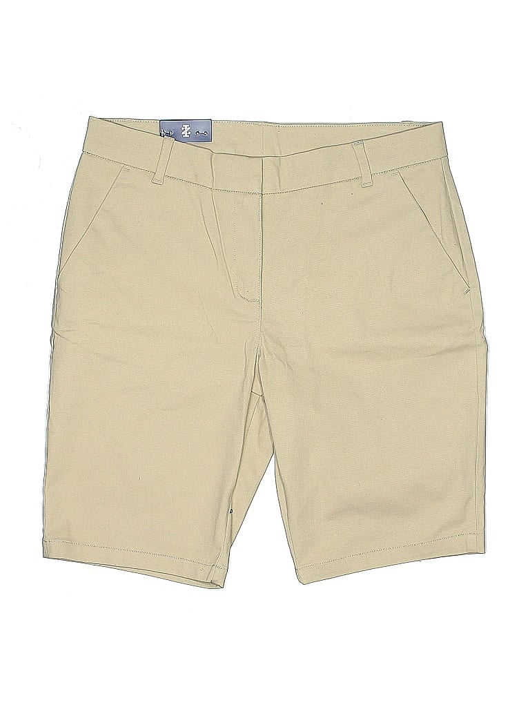 Izod Khaki Shorts In Brown