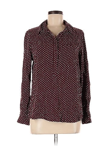 Cosmic Blue Love Long Sleeve Blouse (view 1)