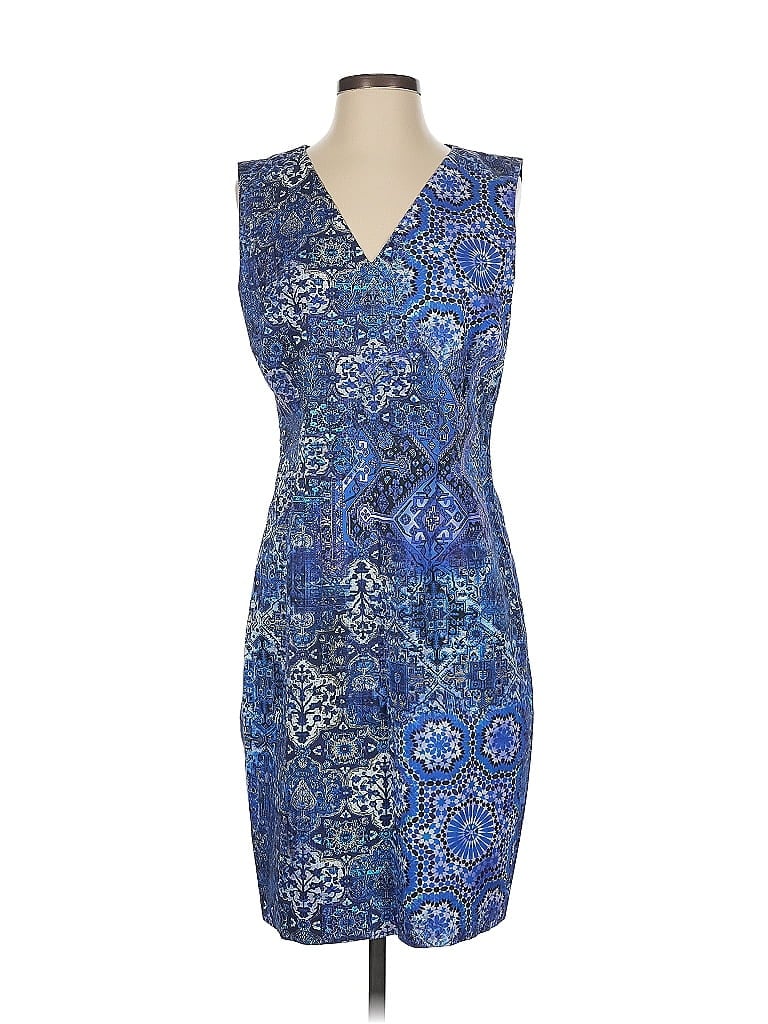Click to view more detailed imagery on our partner's website Pre-owned Elie Tahari Cocktail Dress In Blue