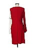 Kasper Color Block Red Cocktail Dress Size M - photo 2