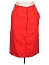 Linda Allard Ellen Tracy 100% Linen Red Casual Skirt Size 14 - photo 1