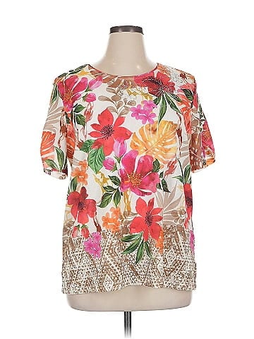 Allison Daley Short Sleeve Blouse (view 1)